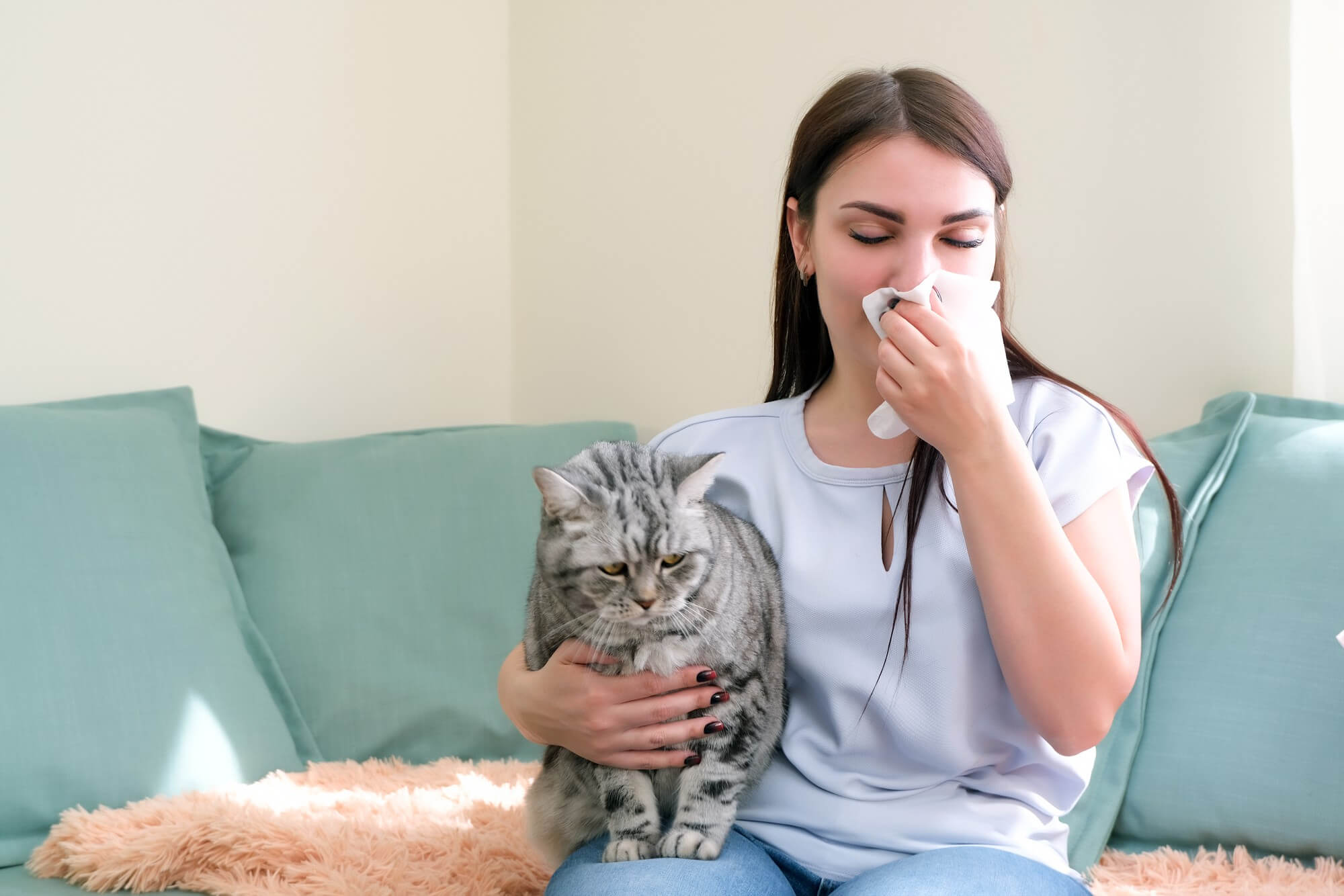 cat allergy symptoms