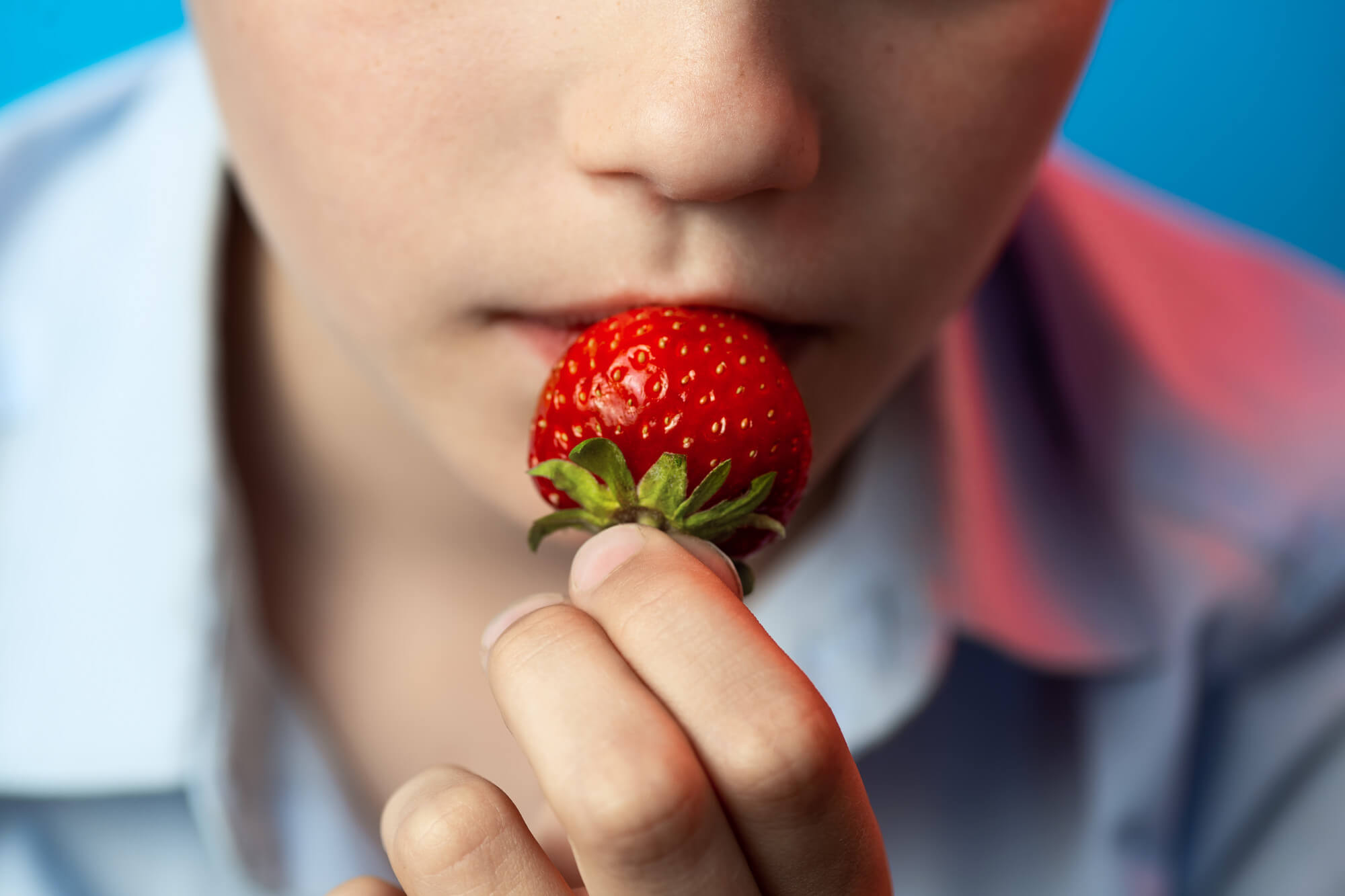 Strawberry allergy in children