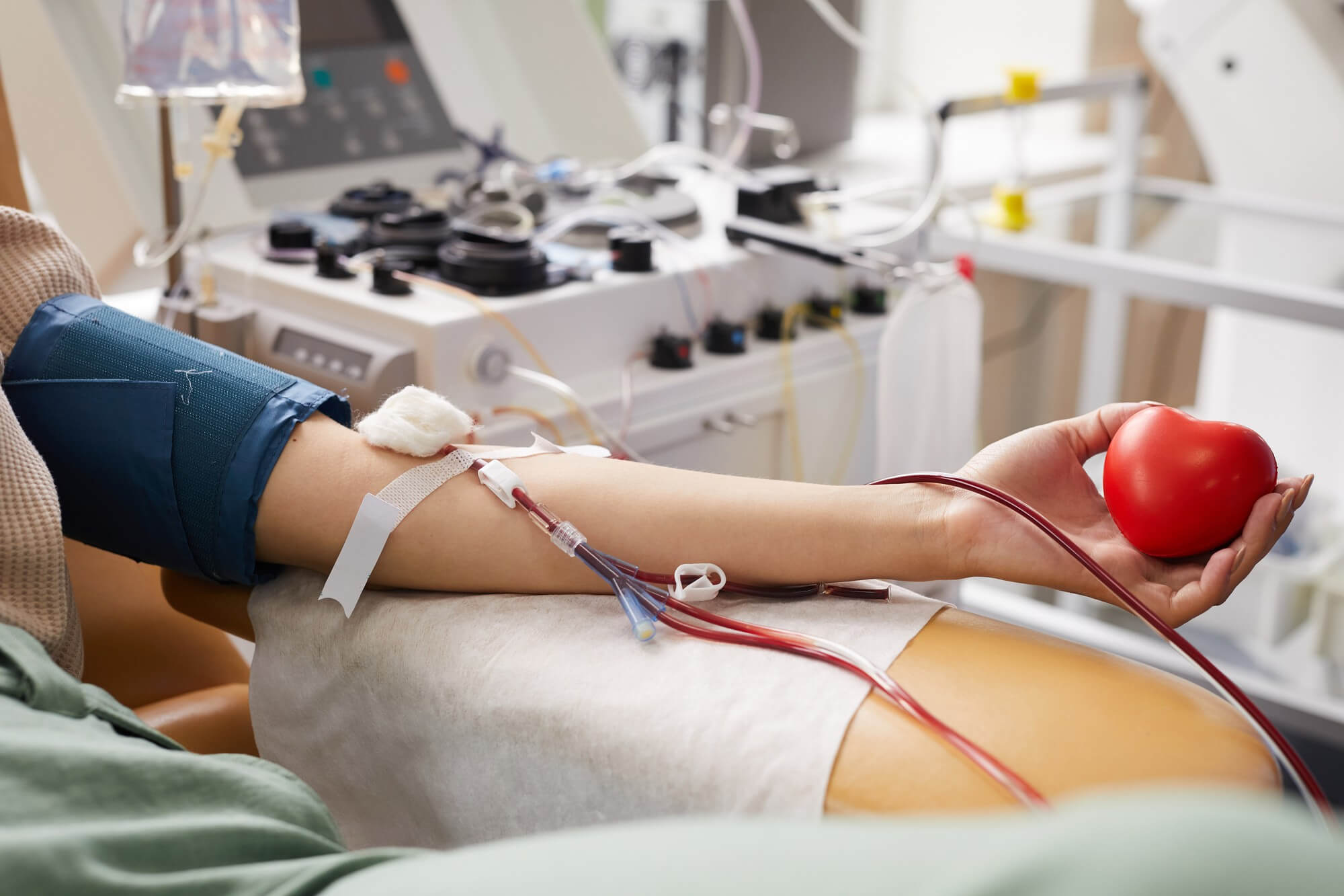 plasmapheresis process