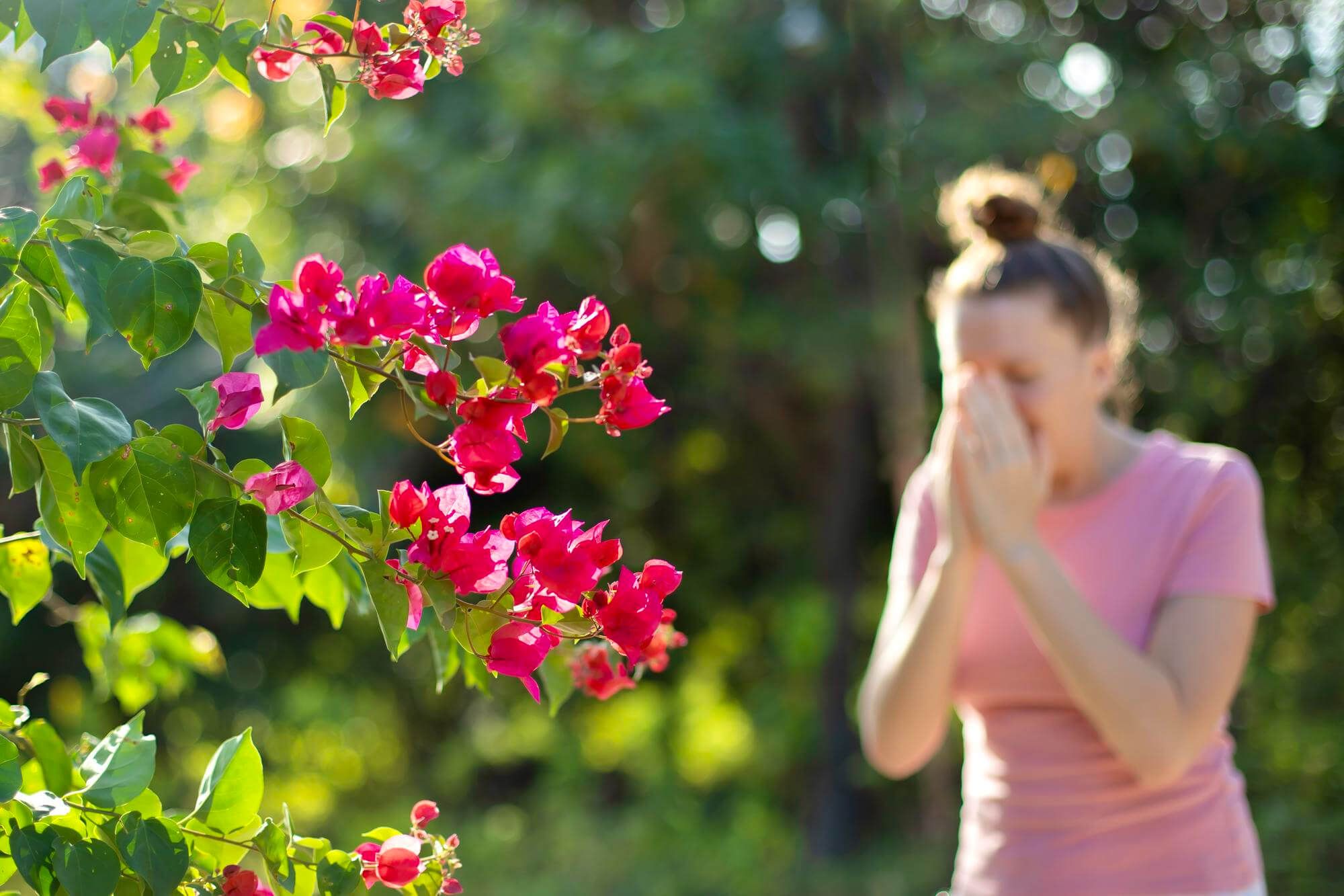 plant blossom allergy